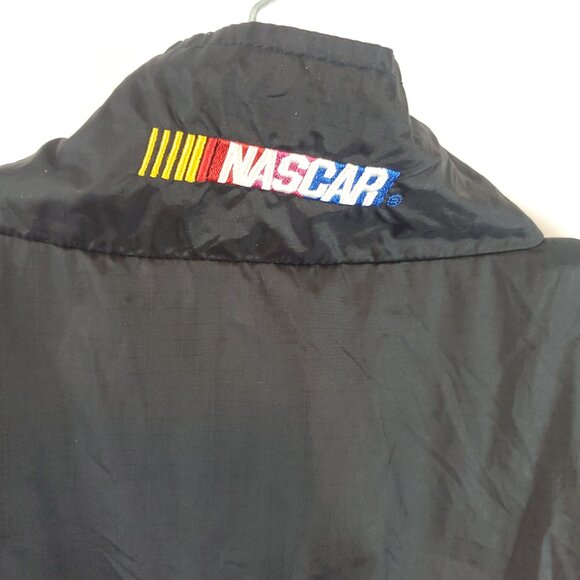 Vintage Ford Racing Nascar Racing Champions Apparel Zip Up Jacket Blue Black XL - Picture 10 of 11